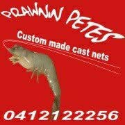 "Prawnin Petes" Custom Cast Nets
